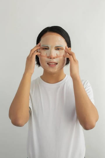 dry skin mask